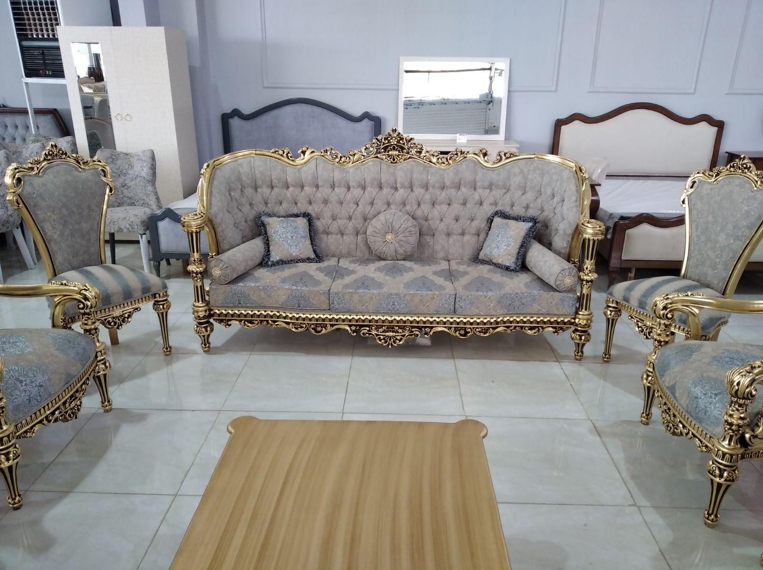 مبل دسته عصائی کد ۱۹۰|مبلمان خانگی و میز عسلی|سبزوار, |دیوار