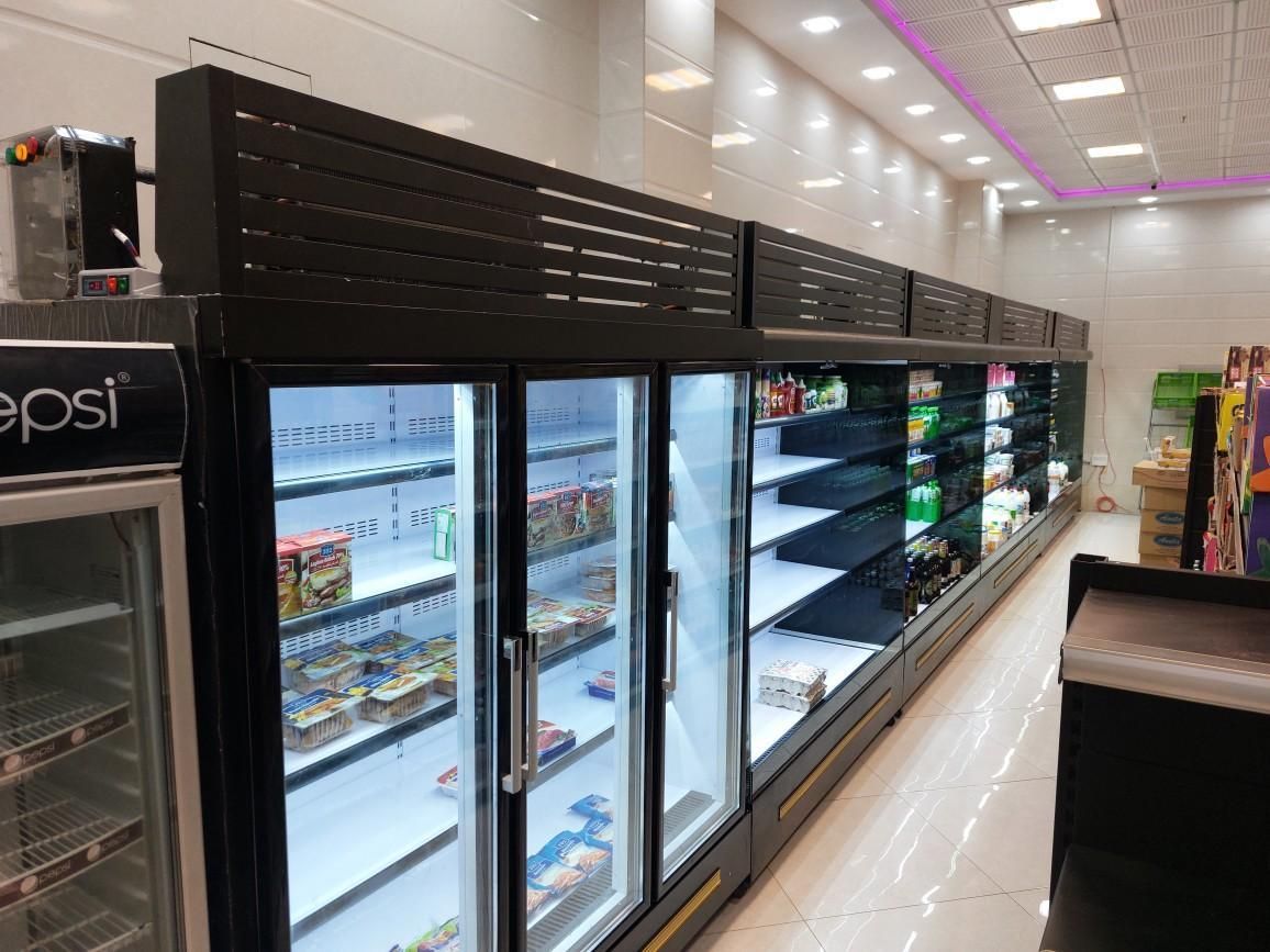 یخچال فریزر صنعتی ویترینی فروشگاهی سوپر پرده هوا|فروشگاه و مغازه|تهران, شهرک شریعتی|دیوار