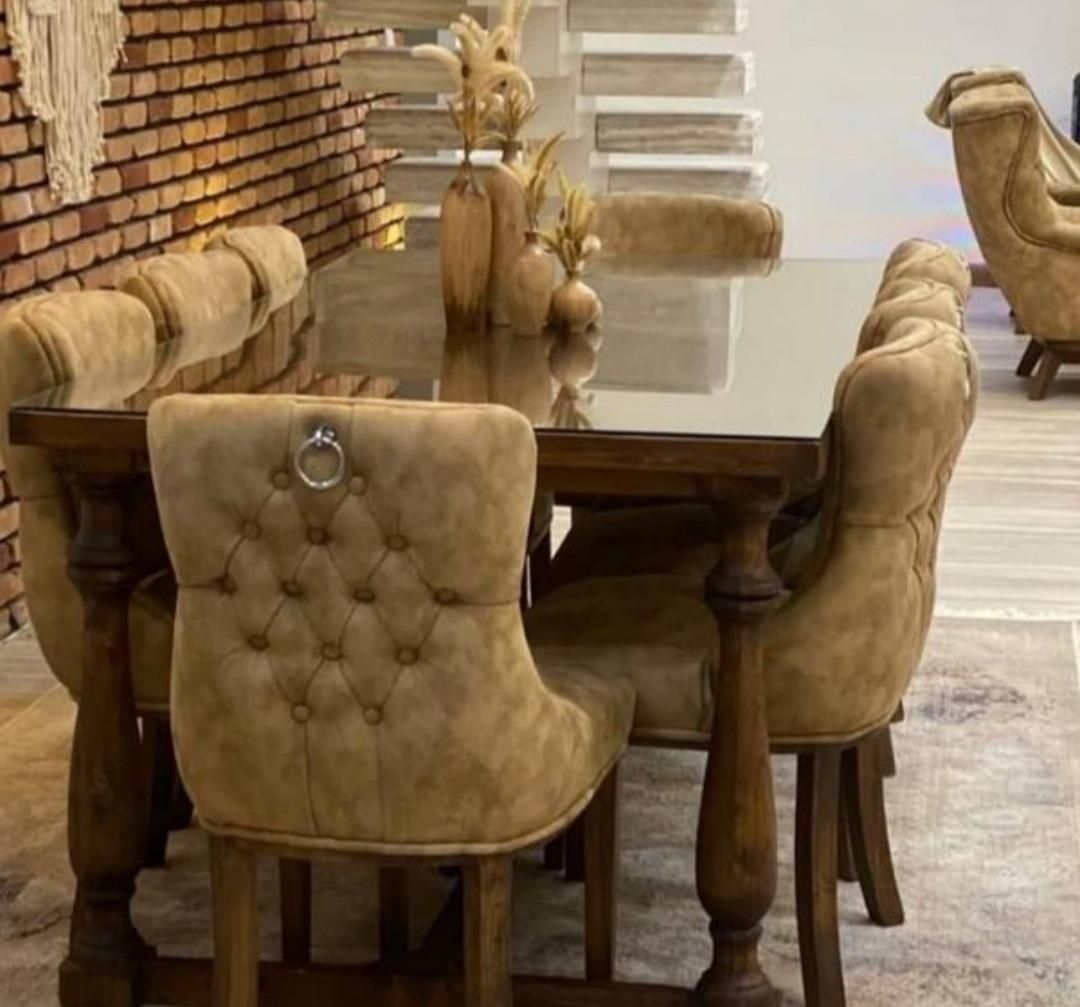 میز نهار خوری میز نهارخوری و صندلی آیسان|میز و صندلی غذاخوری|تهران, گلستان (شهرک راه آهن)|دیوار