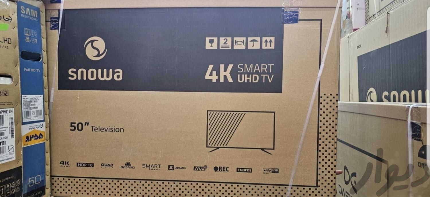 ال ای دی ۵۰ اینچ اسنوا فورکی هوشمند|تلویزیون و پروژکتور|مشهد, سلام|دیوار