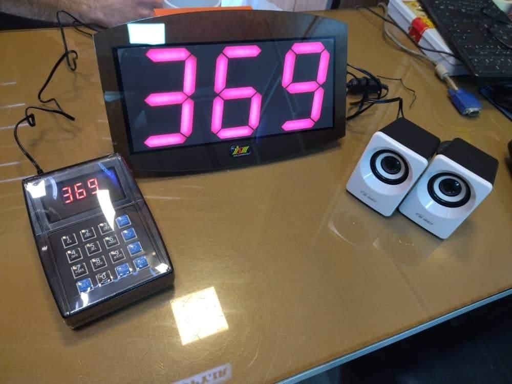 دستگاه فراخوان مشتری و اعلام نوبت رنگ صورتی|کافی‌شاپ و رستوران|تهران, ایرانشهر|دیوار