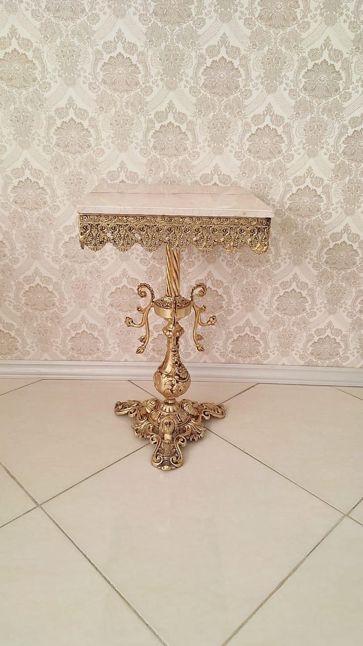 کنارسالنی میزتلفن میزتلفن شاخکی آبکاری برنز|صنایع دستی و سایر لوازم تزئینی|مشهد, طلاب|دیوار