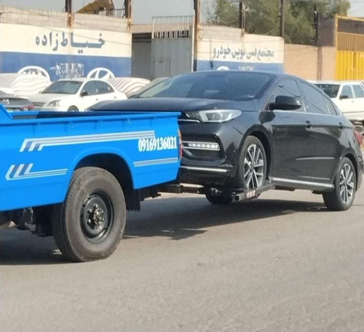 یدک کش چرخگیر امداد جرثقیل ۲۴ ساعته زیتون کارمندی|خدمات حمل و نقل|اهواز, کوی ملی راه|دیوار
