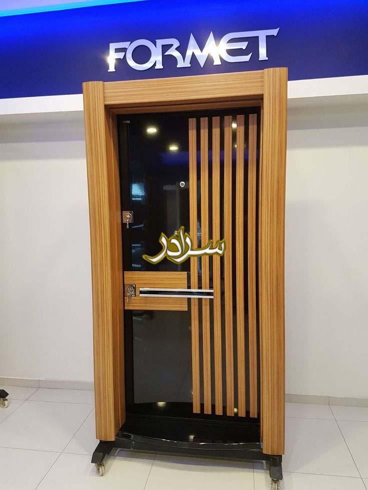 درب ضد سرقت ترکیب شیشه و چوب  کلینیک سرادر کد 87cc|مصالح و تجهیزات ساختمان|فریدون‌کنار, |دیوار