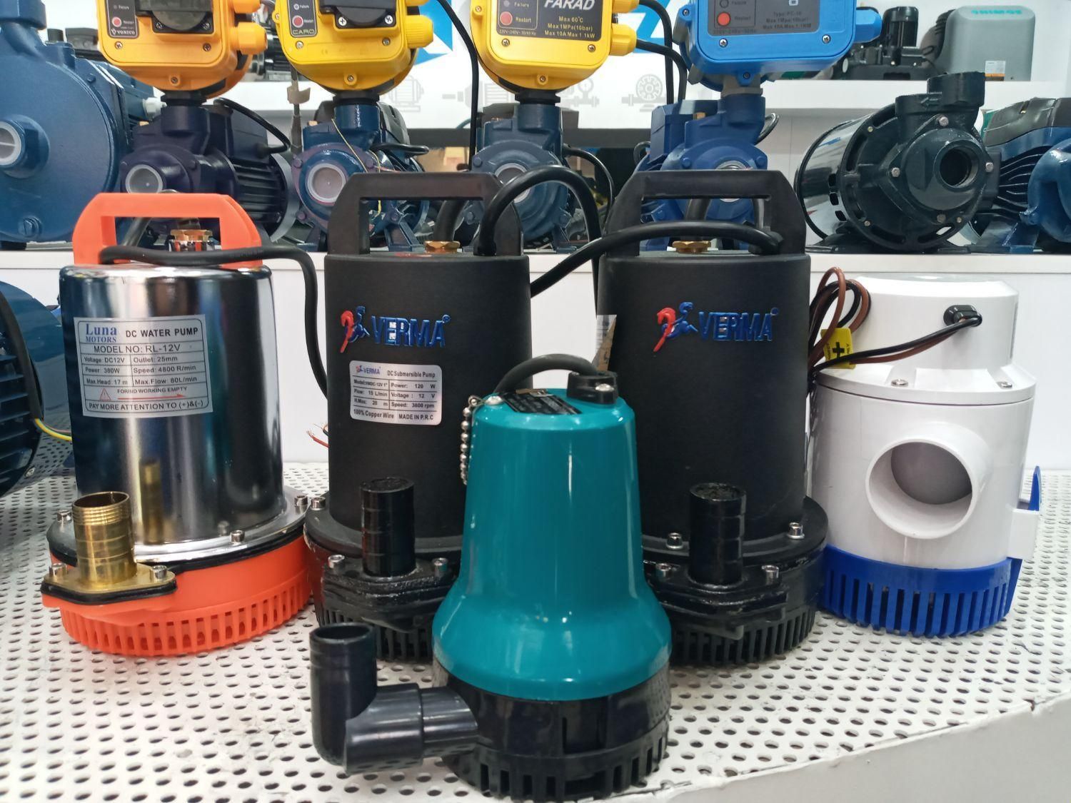 پمپ آب کفکش 12 ولت دی سی|ماشینآلات صنعتی|کرج, شهرک نهال و بذر|دیوار