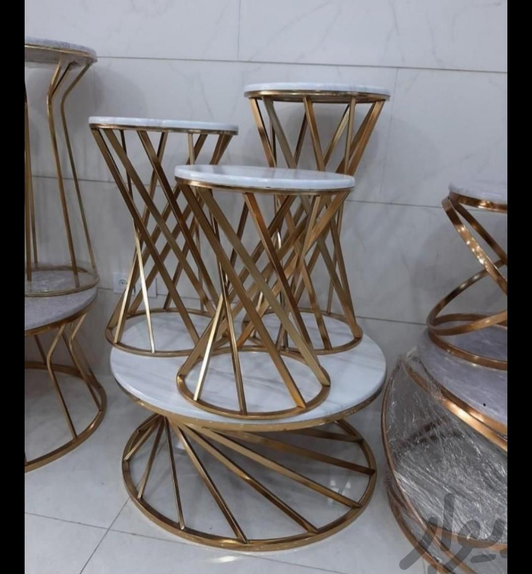 ست کامل میز عسلی میز جلومبلی پایه فلزی مدل پریا 20|مبلمان خانگی و میزعسلی|تهران, حسن‌آباد باقرفر|دیوار