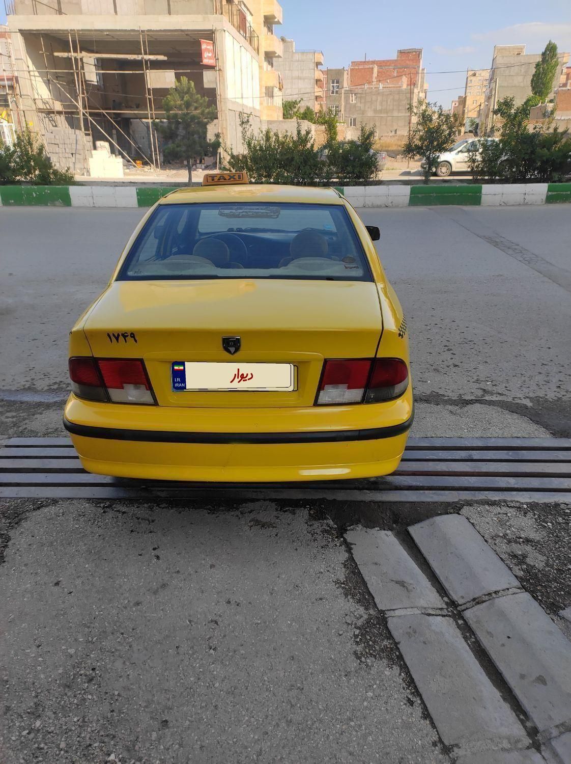 تاکسی سمند LX EF7، مدل ۱۳۸۷ دوگانه سوز|خودرو سواری و وانت|اردبیل, |دیوار