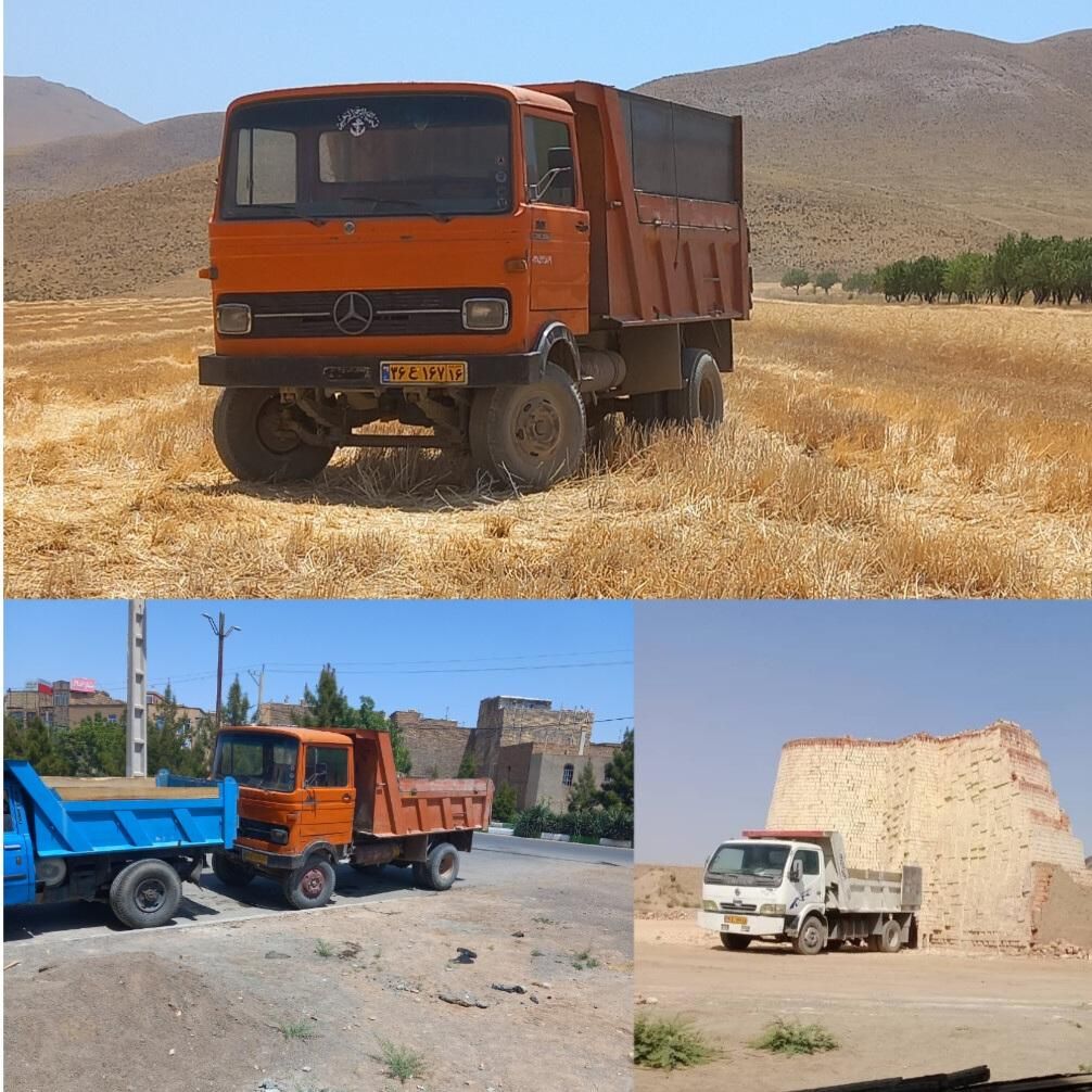 حمل نخاله ماسه الغدیر آجر پوکه خاک آهک ماسه بادی|خدمات حمل و نقل|قم, آزادگان|دیوار