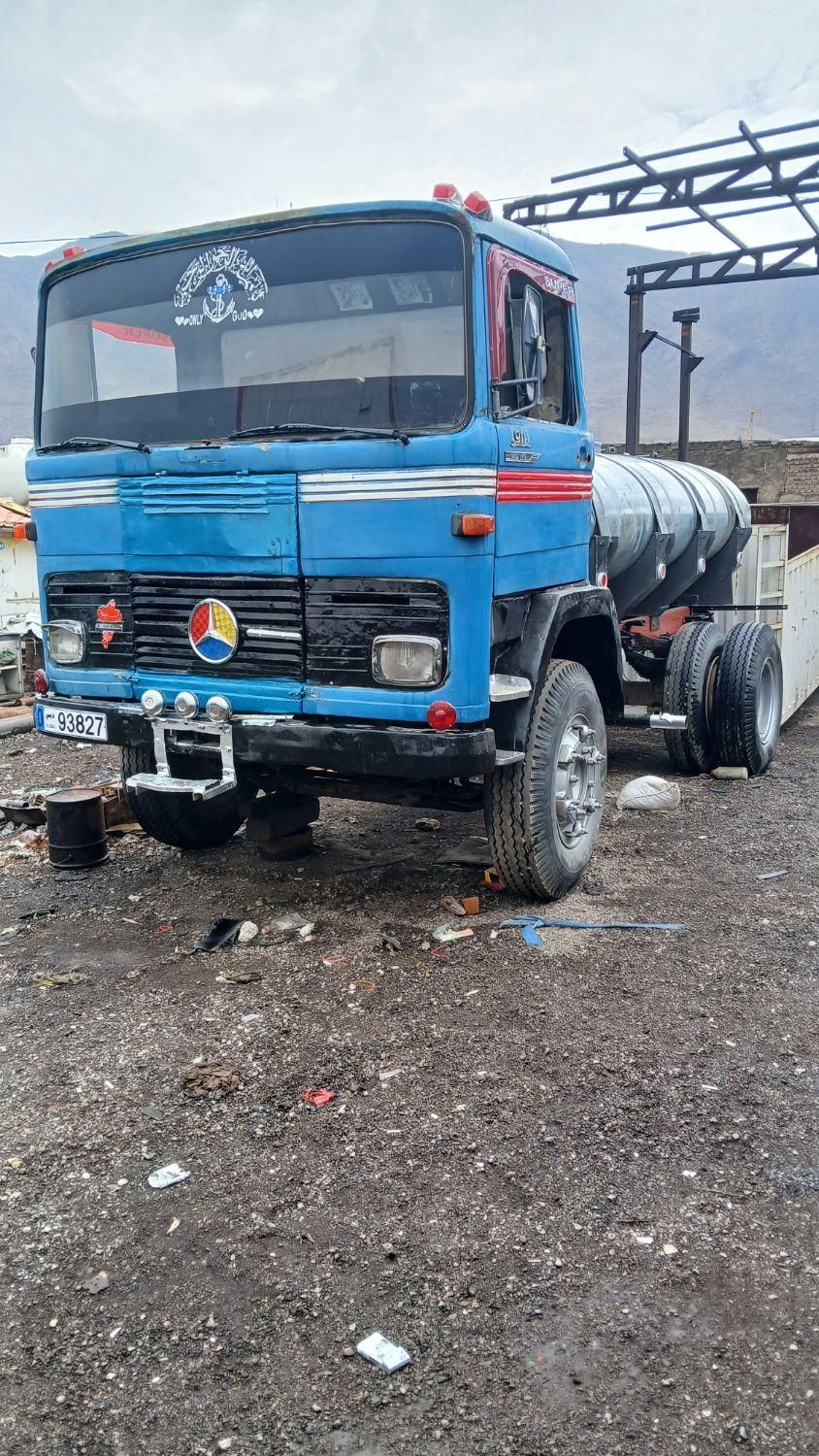 کامیون خاور ۹۱۱ اوراقی  اماده به کار تانکر فنی نو|خودرو سنگین|تهران, کاروان|دیوار