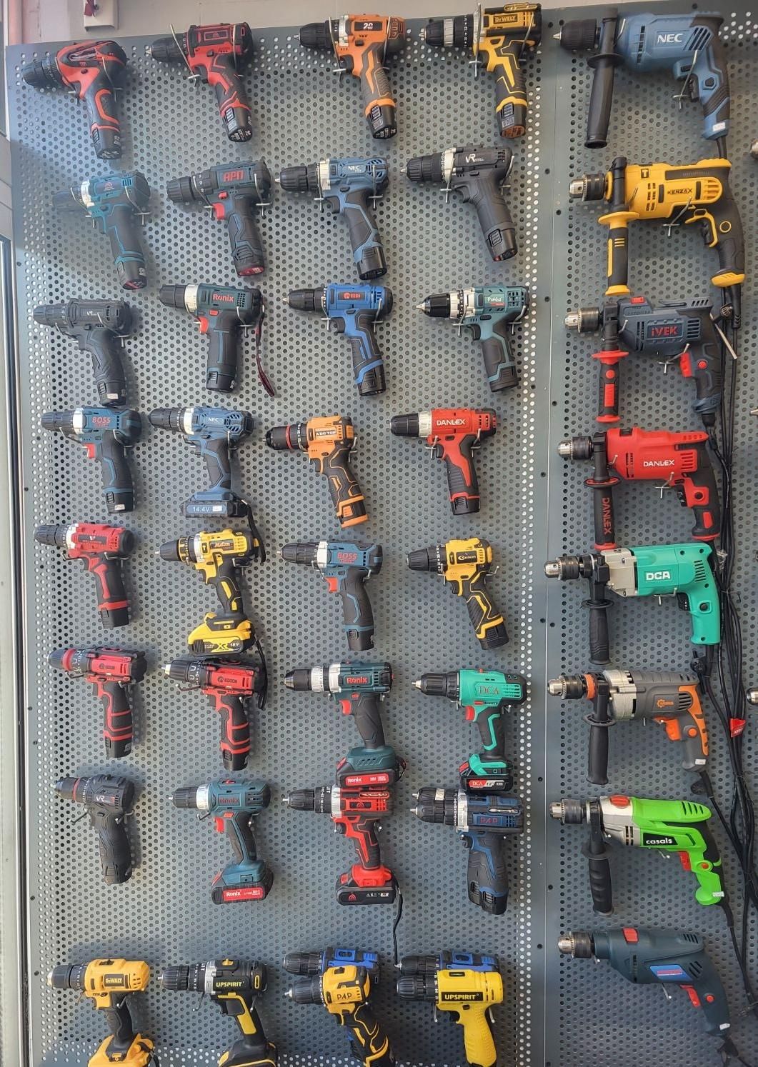 دریل شارژی چکشی دلر برقی پیچبند پیچگوشتی دوکاره|ماشینآلات صنعتی|مشهد, هنرور|دیوار