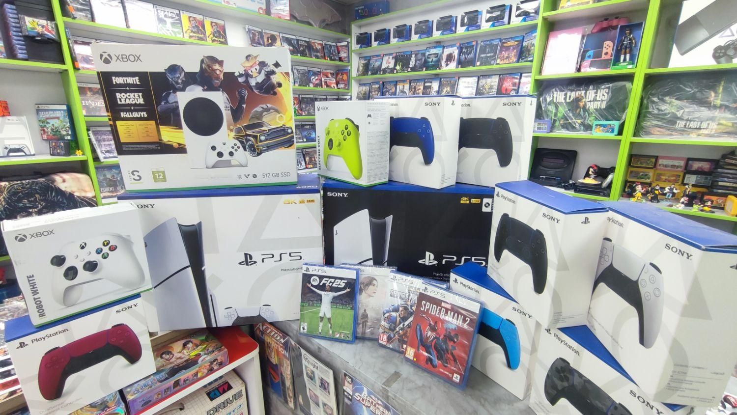 کنسول های آکبند PS5 و Xbox با گارانتی ثبتی|کنسول، بازی ویدئویی و آنلاین|اهواز, طالقانی|دیوار