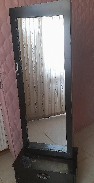 اینه قدی|آینه|اصفهان, باغ فدک|دیوار