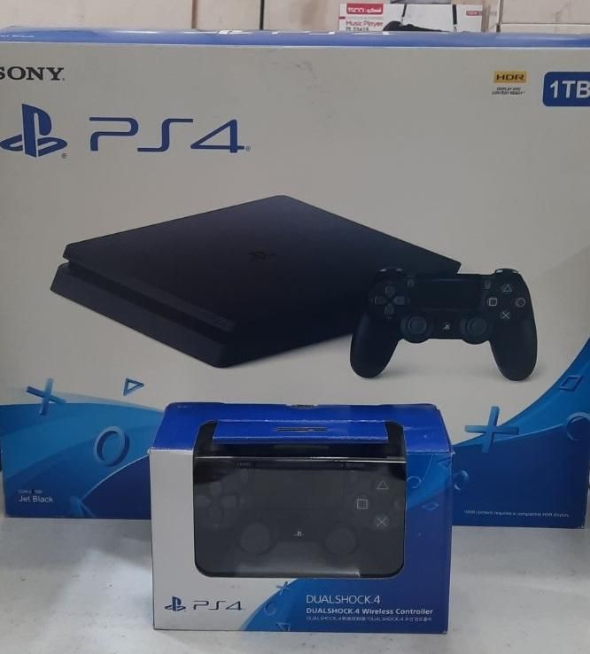 اسلیم یک ترا فول بازی با ضمانت ps4 slim 1tb|کنسول، بازی ویدئویی و آنلاین|تهران, پیروزی|دیوار