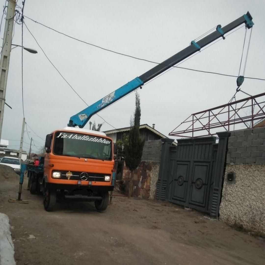 جرثقیل کفی خاوردکل بلند(شبانه روزی)|خدمات حمل و نقل|تبریز, |دیوار