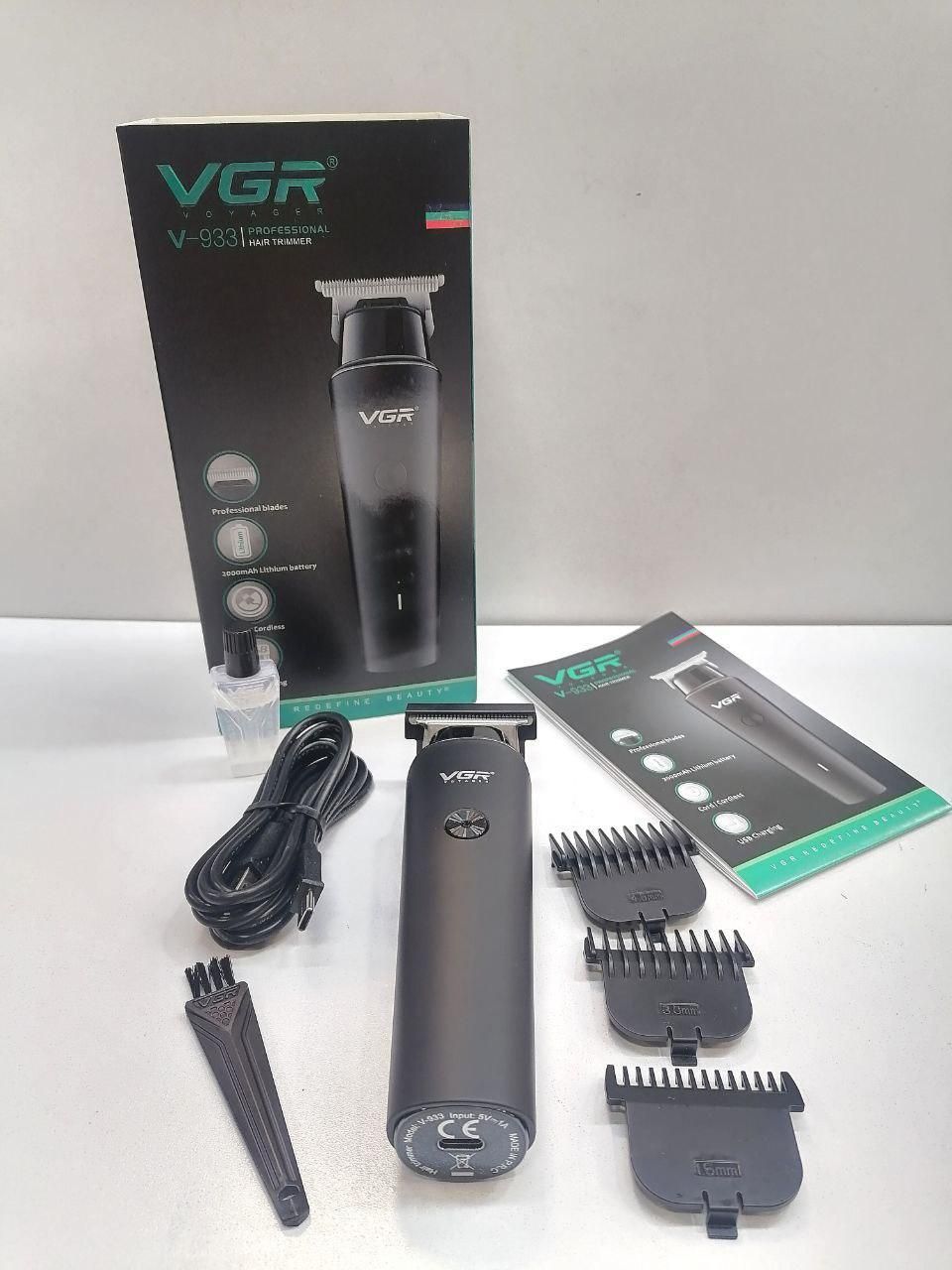 ماشین اصلاح و خط زن صورت وی جی ار مدل VGR v-933|آرایشی، بهداشتی، درمانی|رشت, کوی طالقانی|دیوار