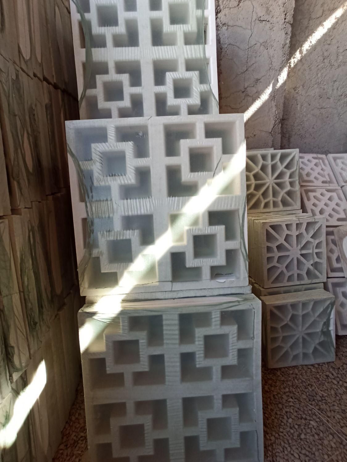 مشبک بتنیGFRC دکوراسیون دکوراتیو آجر نما سنتی|عمده‌فروشی|شیراز, کوزه گری|دیوار