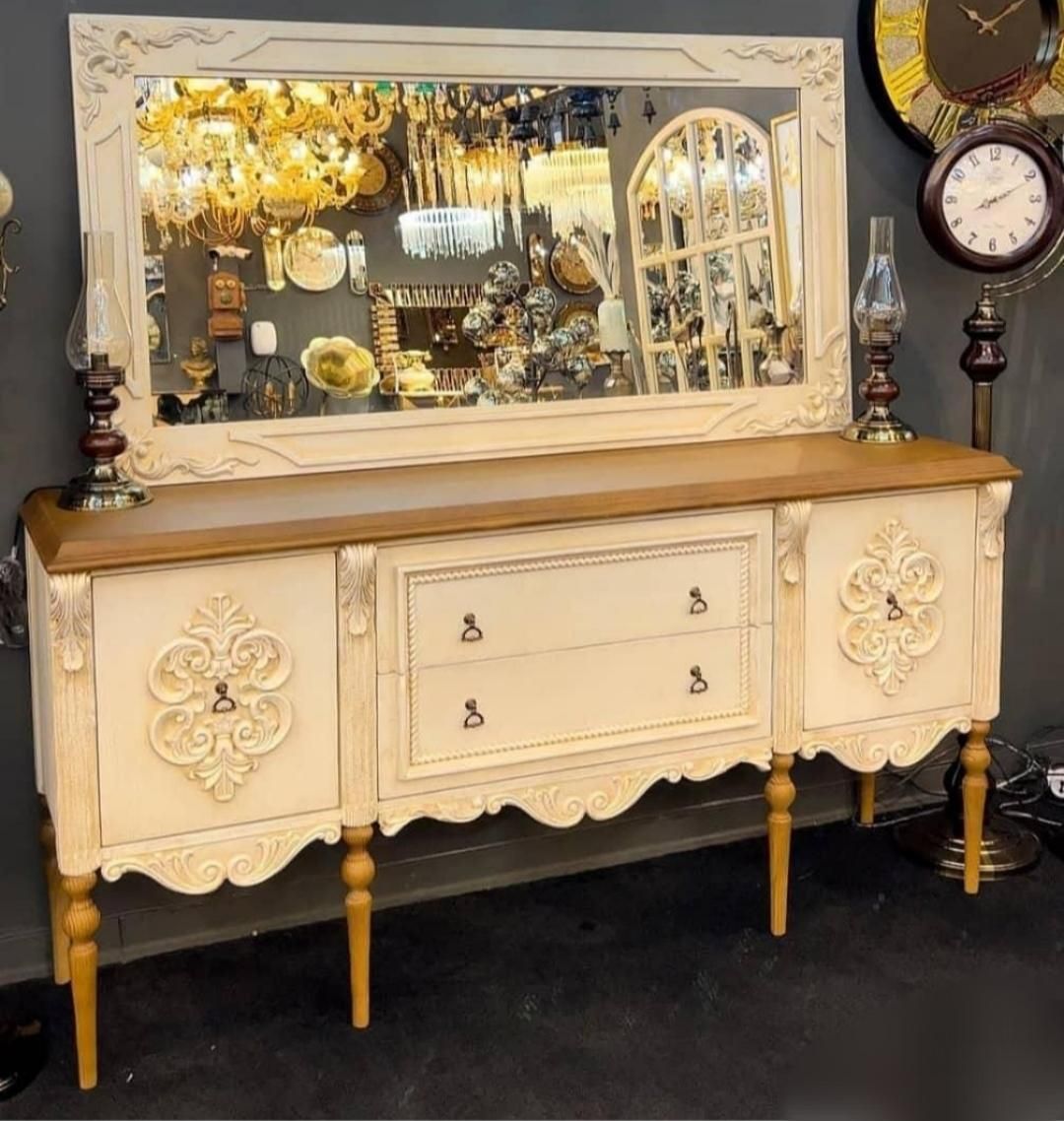 ست آینه کنسول و میز ال سی کد 114|بوفه، ویترین، کنسول|تهران, شهرک دانشگاه|دیوار