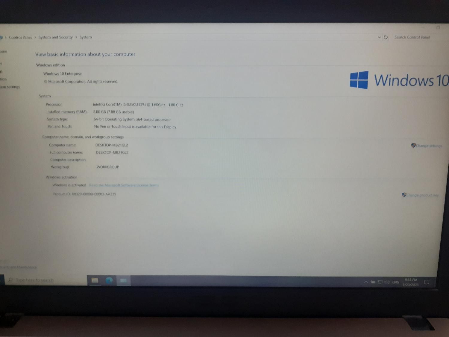 لپ تاپ نسل 8 Asus 540U|رایانه همراه|صومعه‌سرا, |دیوار