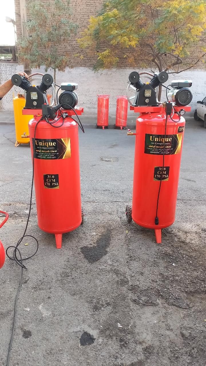پمپ باد، کمپرسور های ۸۰لیتری|ماشینآلات صنعتی|تهران, شهرک ولیعصر جنوبی|دیوار