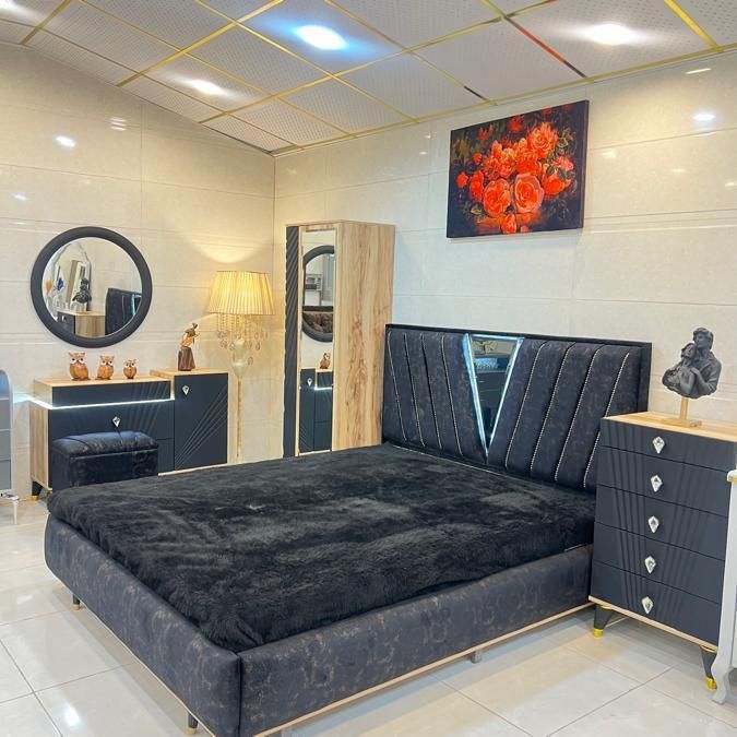 سرویس خواب پرنسس ـ سرای شاهکار|تخت و سرویس خواب|یزد, |دیوار