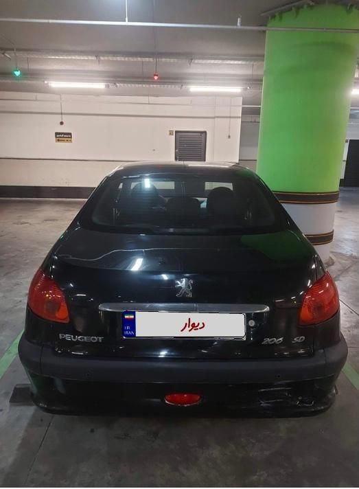 پژو 206 SD V8، مدل ۱۳۹۵|خودرو سواری و وانت|تهران, جنت‌آباد شمالی|دیوار