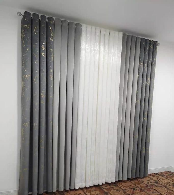 مخملهای پتینه میکس طلاکوب|پرده، رانر، رومیزی|کرج, شاهینویلا|دیوار