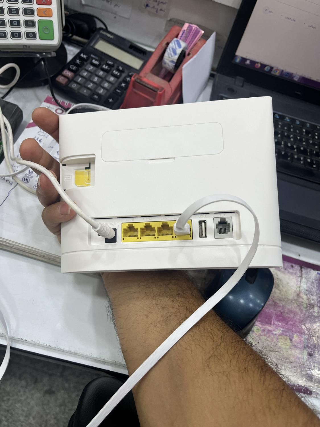 مودم سیم کارتی لندار huawei اورجینال b315 انلاک|مودم و تجهیزات شبکه|اصفهان, خرم|دیوار