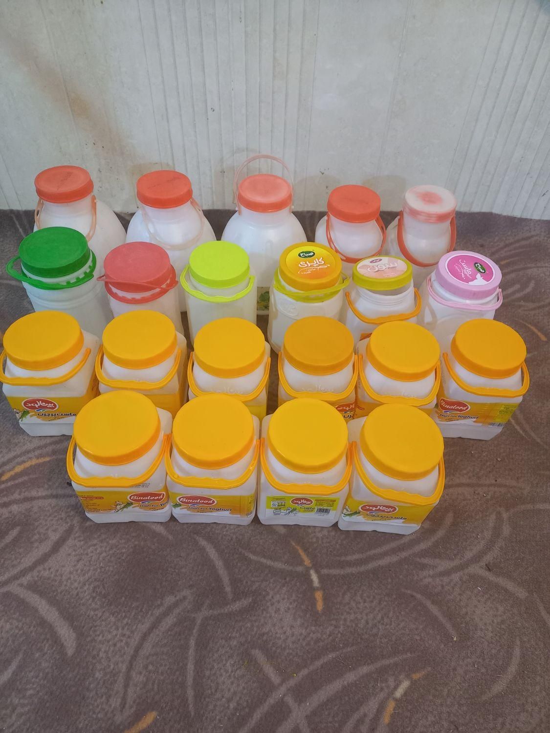 دبه ماست|ظروف نگهدارنده، پلاستیکی، یک‌بارمصرف|نیشابور, کلاغان|دیوار