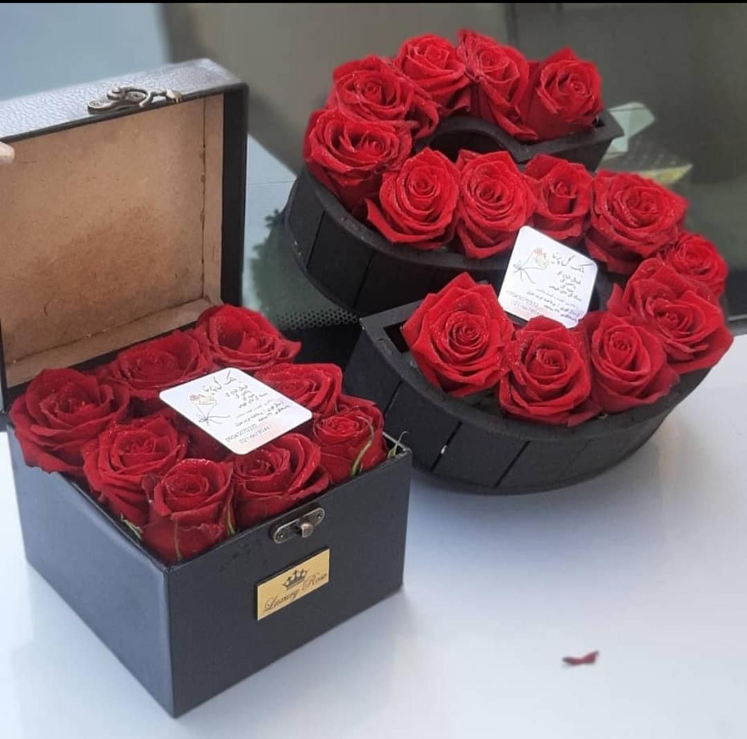 باکس گل دسته رز هلندی|گل و گیاه طبیعی|تهران, شهرک آزادی|دیوار