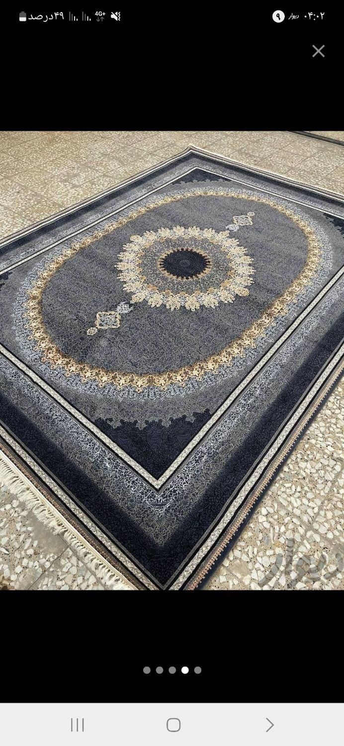 فرش9متری700شونه8عددآکبندمناسب برای عروس داماد طوسی|فرش|اردبیل, |دیوار