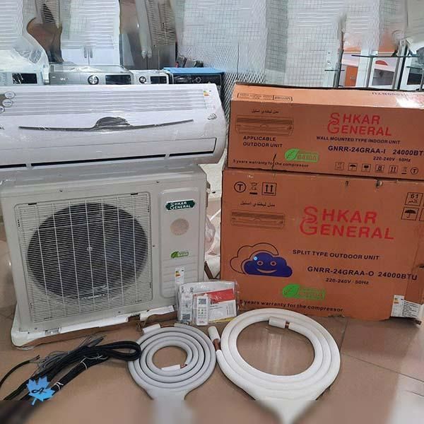 کولر گازی ۱۲هزار جنرال شکارلبخندی مدل GNRR12GRAA|کولر گازی و فن‌کوئل|تبریز, |دیوار