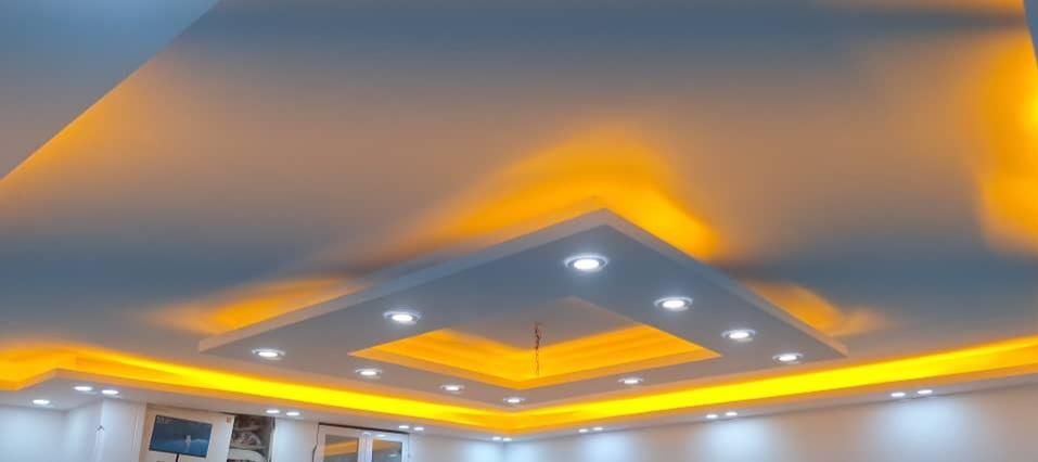 کناف کاری نصاب کناف سقف کاذب تایل 60×60 دیوارکناف|خدمات پیشه و مهارت|تهران, شهرک شریعتی|دیوار