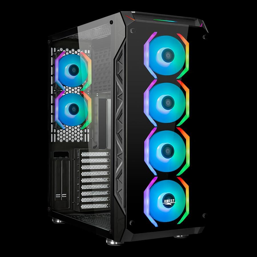 کیس گیمینگ اوست GT-AV401-FB|قطعات و لوازم جانبی رایانه|اصفهان, خلجا|دیوار