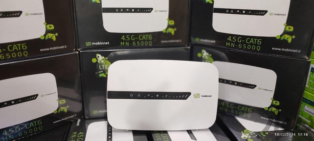 مودم 4.5G مبین‌نت مدل MN6500Q با بسته اینترنت|مودم و تجهیزات شبکه|تبریز, |دیوار