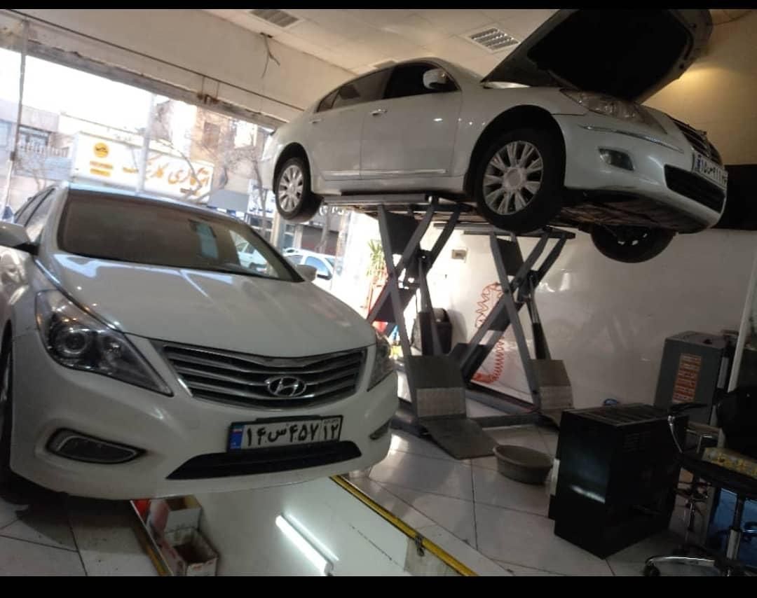 جک قیچی ۱متری و جک قیچی تشخیص رنگ|ماشین‌آلات صنعتی|مشهد, طرق|دیوار