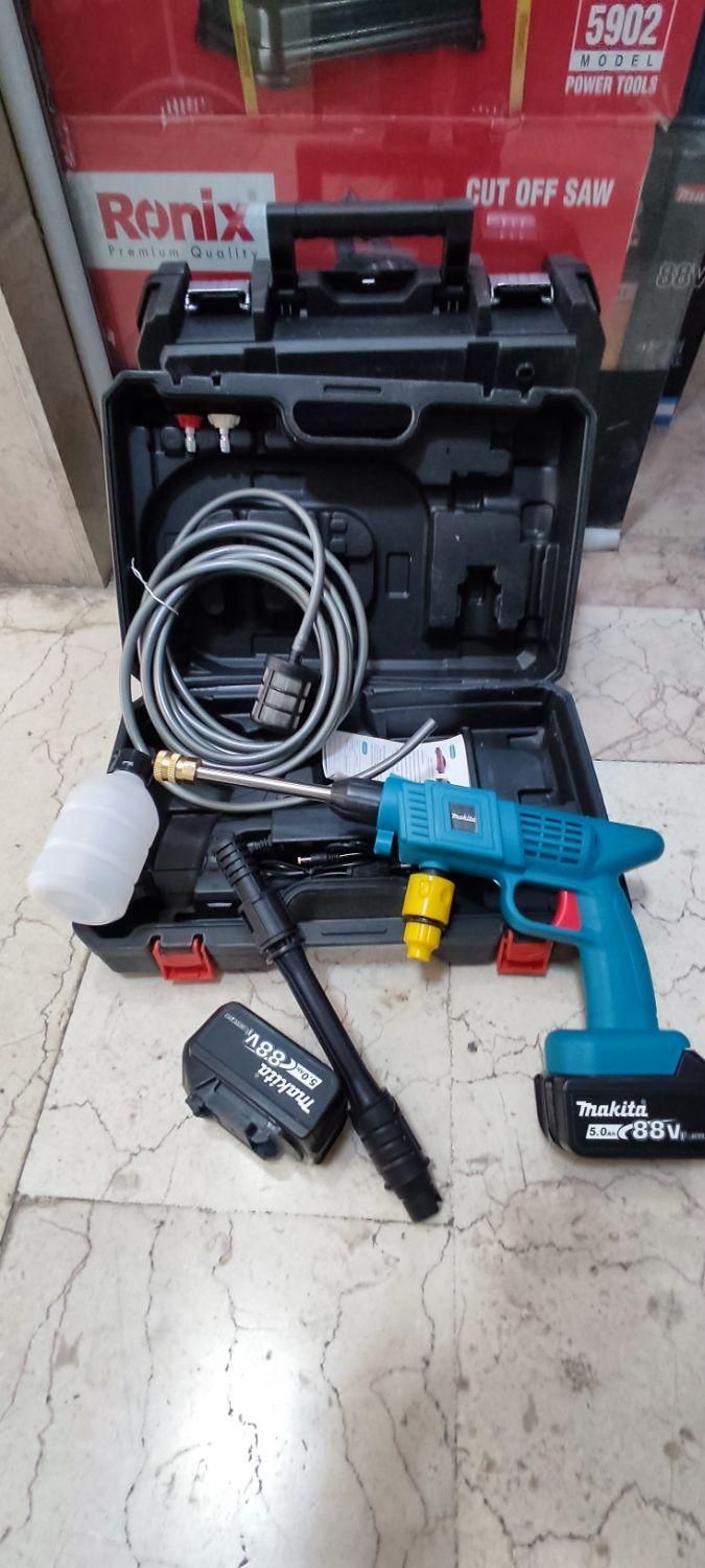 کارواش شارژی ماکیتا88ولت 2باطری قدرتی وقوی|ماشین‌آلات صنعتی|مشکین‌دشت, |دیوار