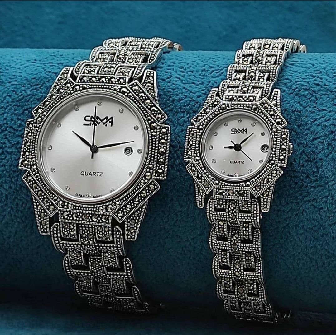 ساعت نقره جواهری و سرویس و نیم ست نقره|جواهرات|مشهد, آزادشهر|دیوار