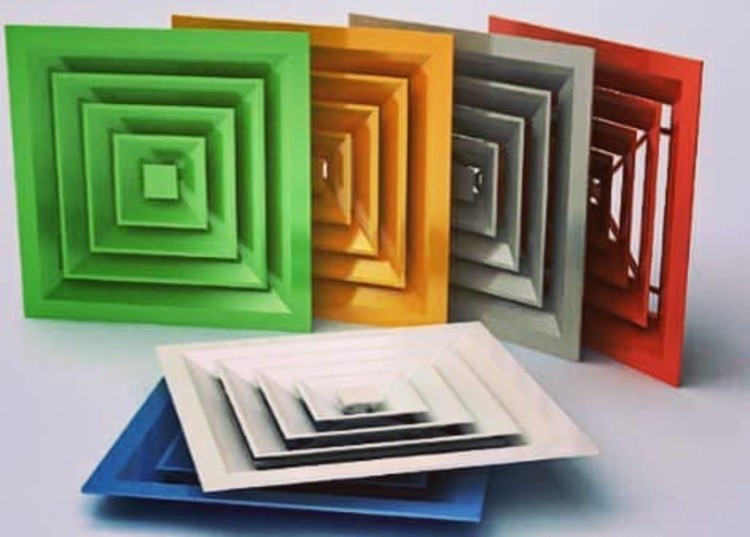 دریچه بازدید داکت اسپیلیت کانال سازی آلومینیومی|کولر آبی|کرج, شهرک نهال و بذر|دیوار