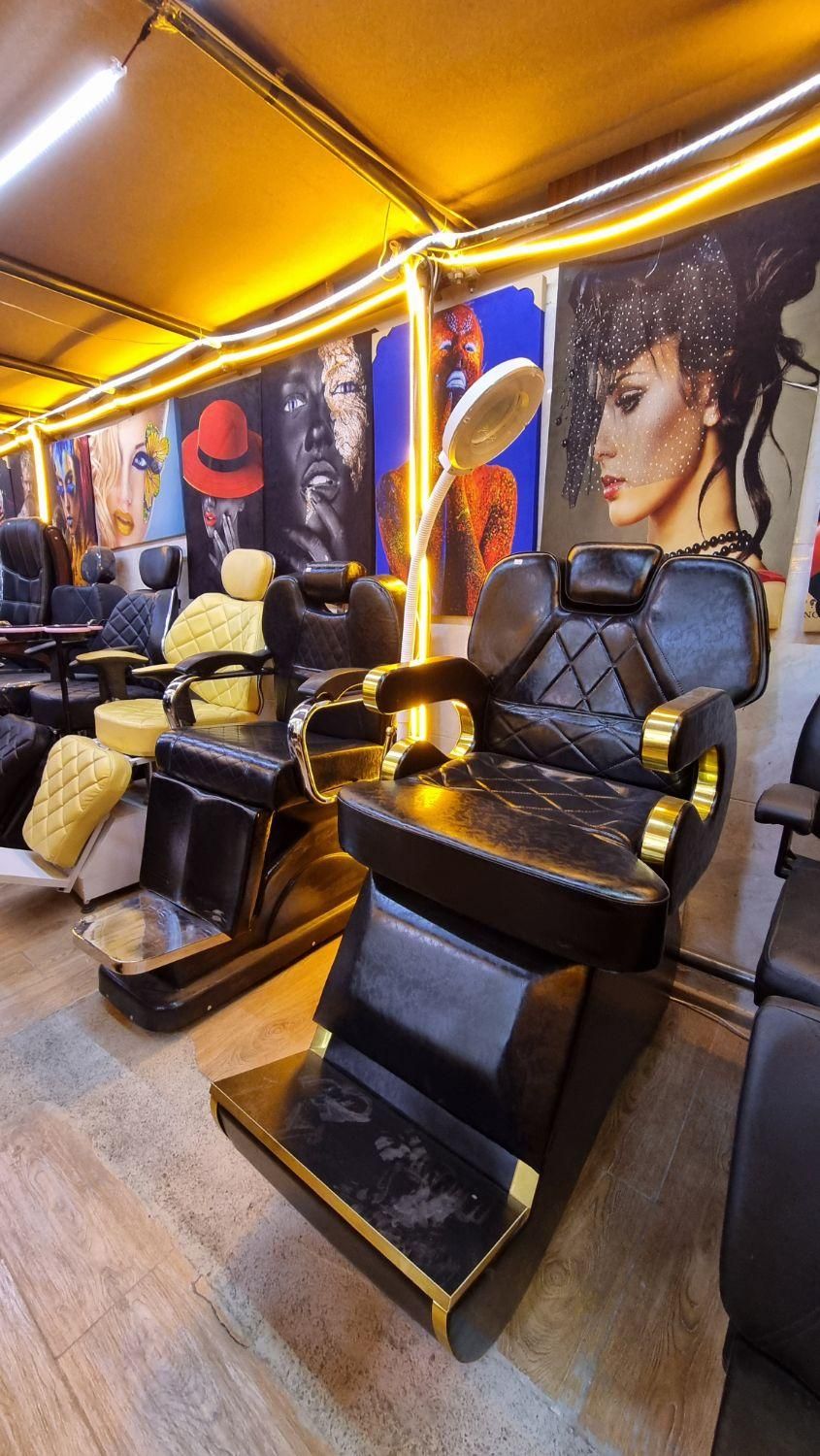 صندلی اصلاح زنانه و مردانه بندابرو صندلی پدالی|آرایشگاه و سالنهای زیبایی|گرگان, |دیوار