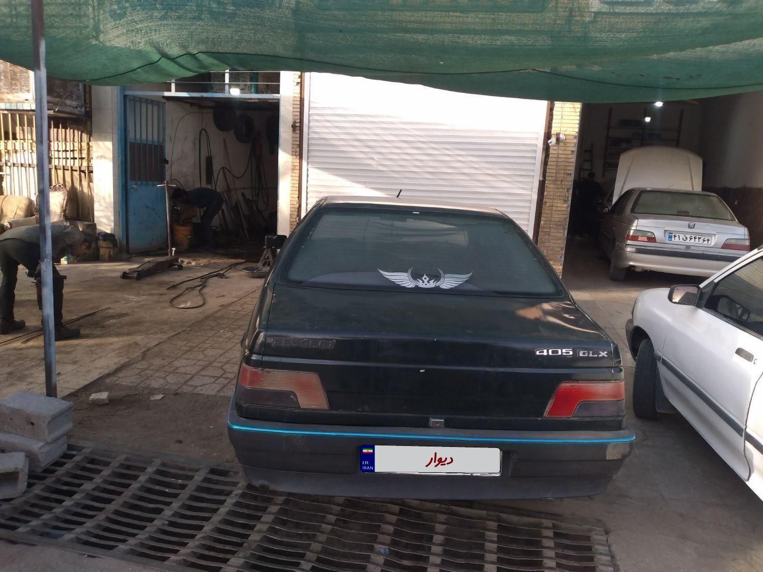 پژو 405 GLi - دوگانه سوز CNG، مدل ۱۳۸۴|خودرو سواری و وانت|طبس, |دیوار