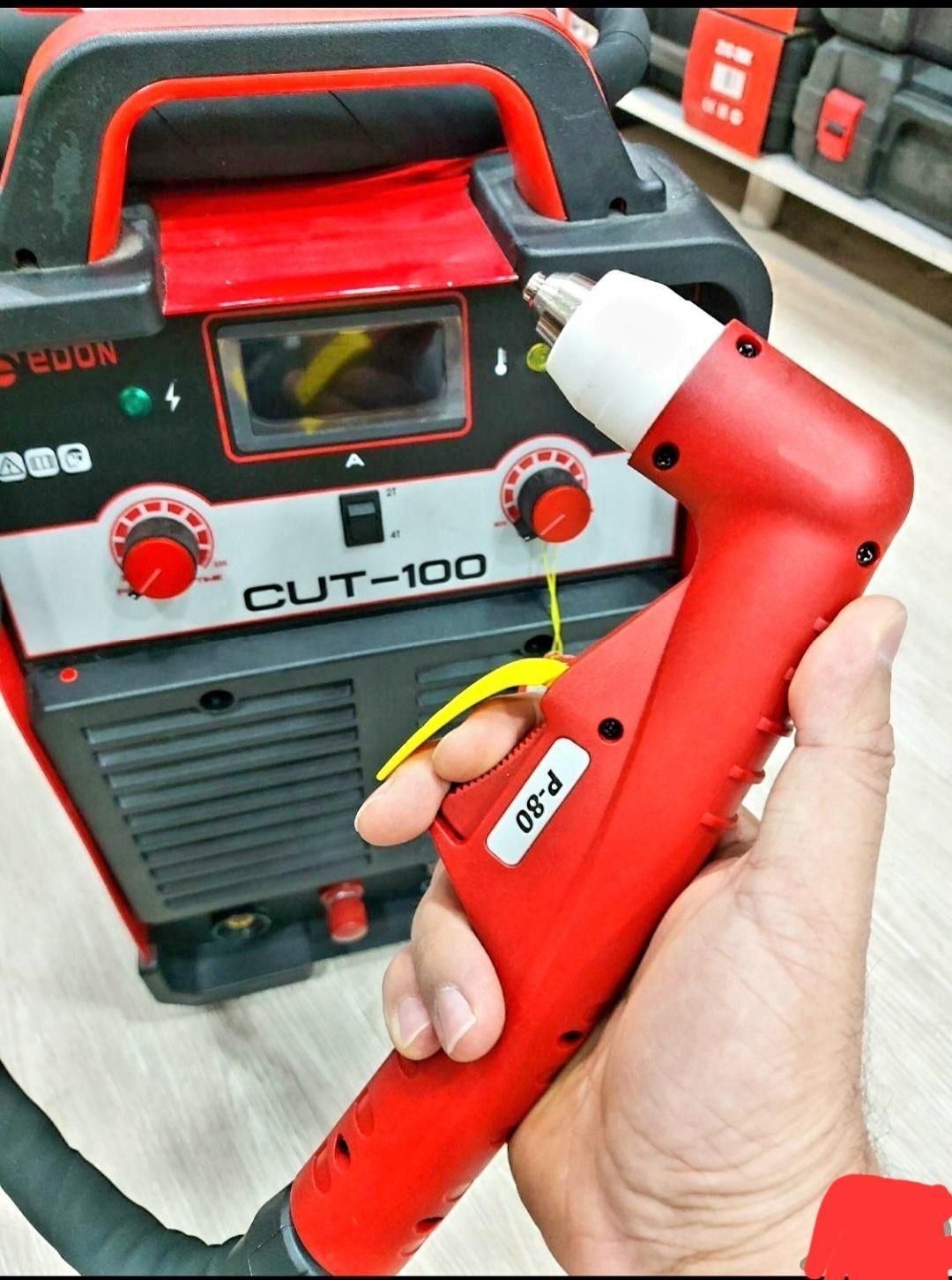 دستگاه برش پلاسما کات 100سه فاز.دستی.CNC برش۵ سانت|ماشینآلات صنعتی|قزوین, |دیوار