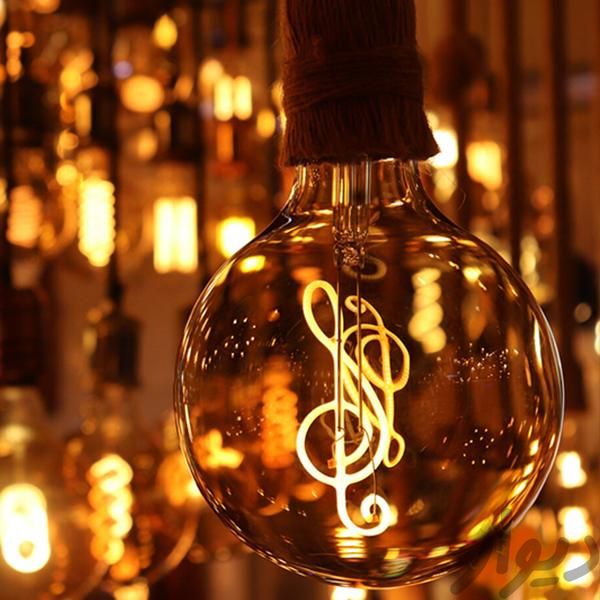 لامپ ادیسونی تزئینی ریسه چراغ لوستر|ریسه و چراغ تزئینی|تبریز, |دیوار