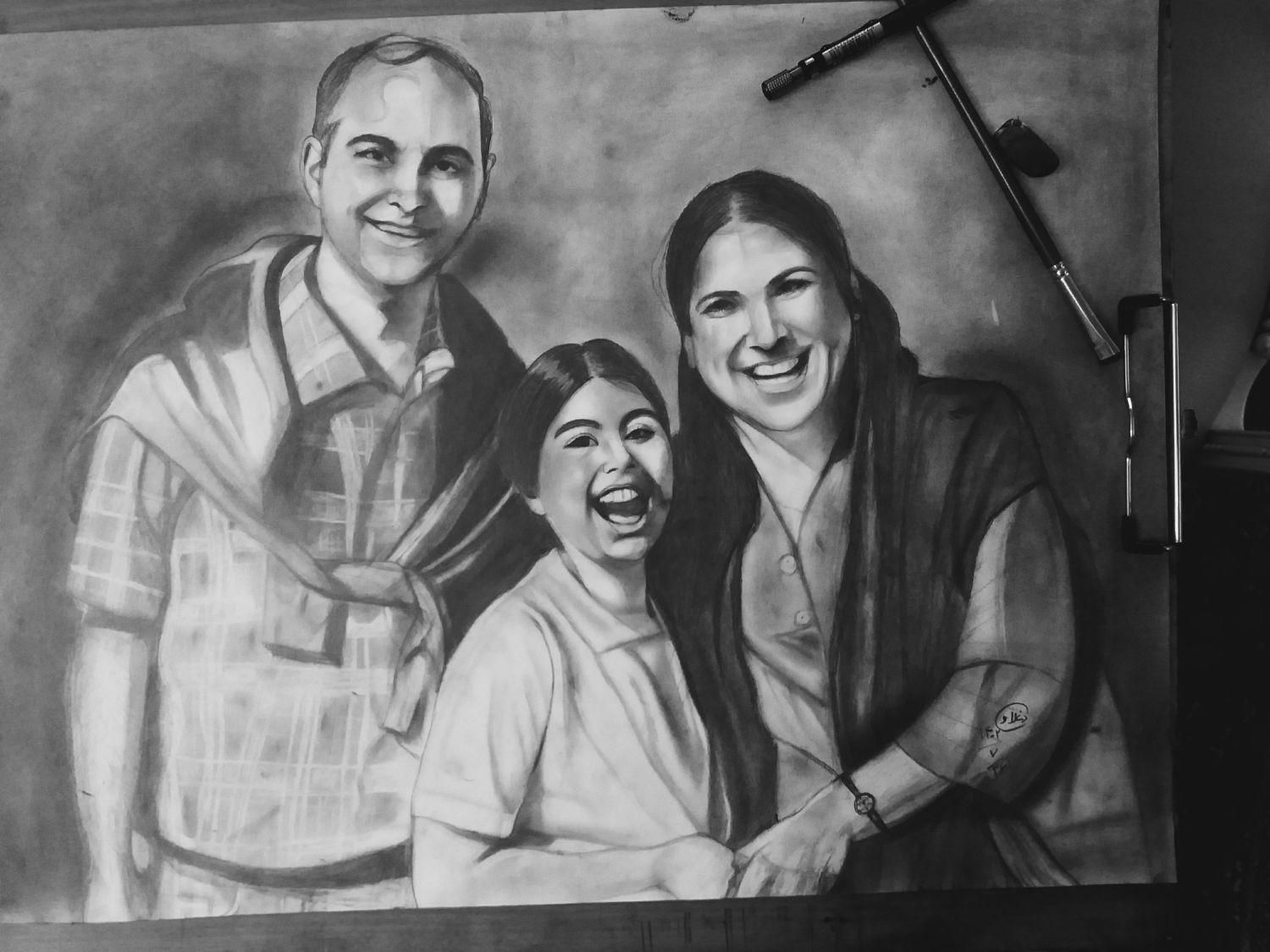 تبدیل عکس به تابلوی جذاب نقاشی چهره|تابلو، نقاشی، عکس|کرج, گلشهر|دیوار