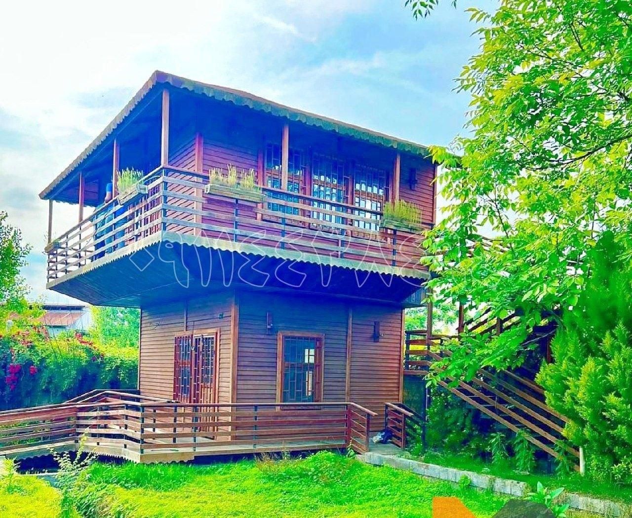 باغچه ویلا روستایی400متری با کلبه چوبی دوبلکس|فروش خانه و ویلا|نور, |دیوار