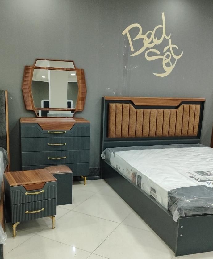 تخت*تختخواب*سرویس خوابRahill*کفی جکدار*|تخت و سرویس خواب|رشت, شهرک صبا|دیوار