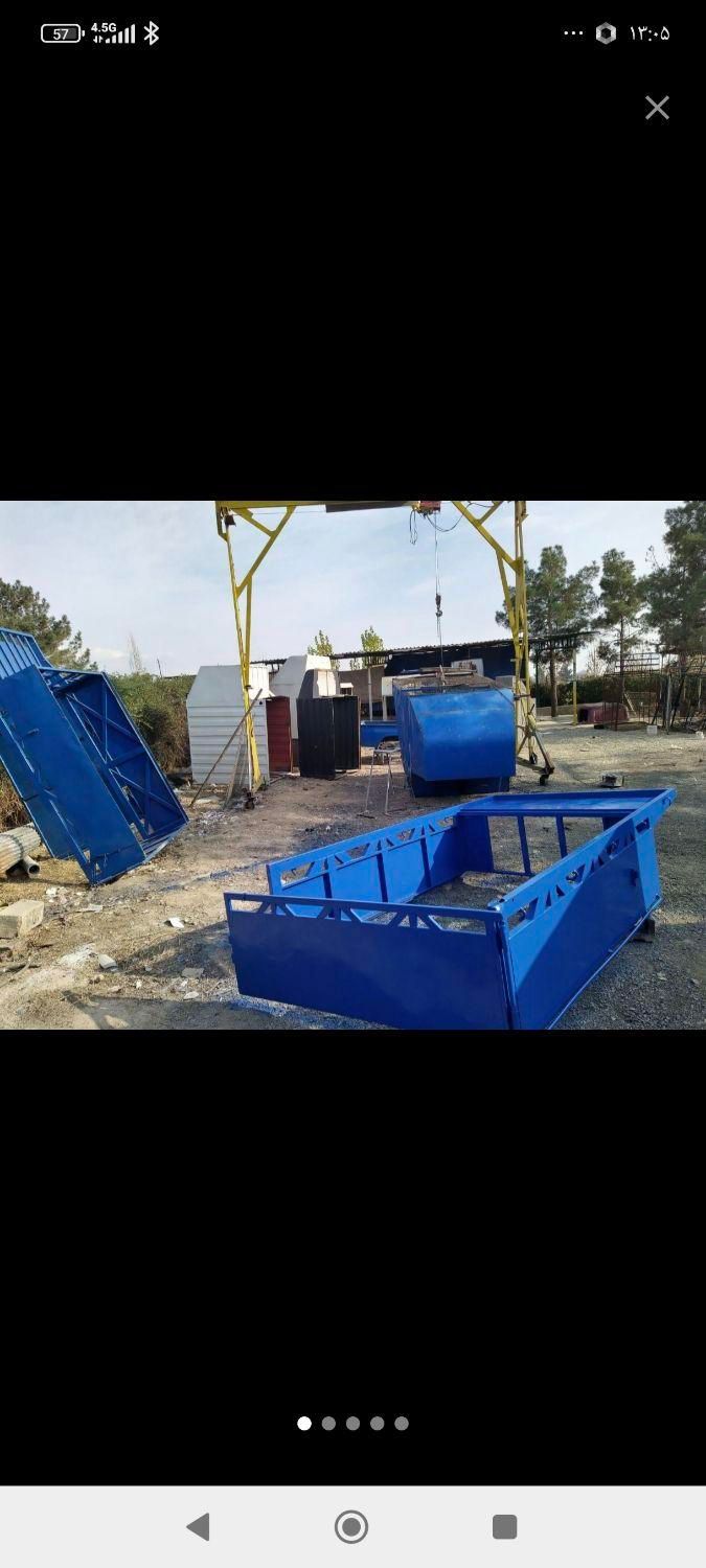 باربند وانت پیکان نیسان اریسان مسقف مبلی فلزی|قطعات یدکی و لوازم جانبی|باقرشهر, |دیوار