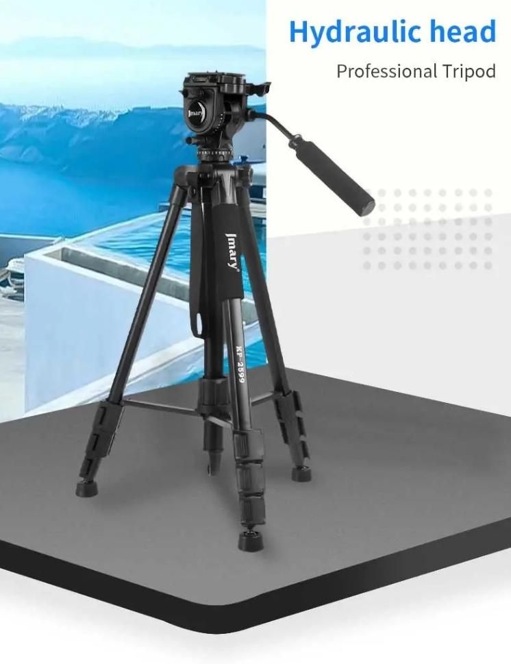 سه پایه دوربین عکاسی گوشی kp2599 هد هیدرولیک|دوربین عکاسی و فیلم‌برداری|مشهد, وکیل‌آباد|دیوار