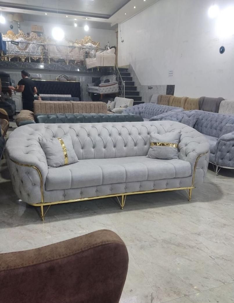 مبل صدفی نیم دایره|مبلمان خانگی و میز عسلی|ارومیه, |دیوار