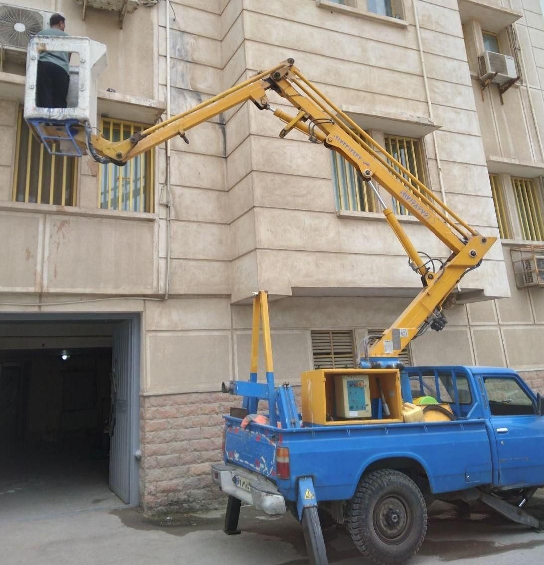 جرثقیل بالابر سبدارکار درارتفاع بالابردن اسپیلت|خدمات حمل و نقل|بندرعباس, |دیوار