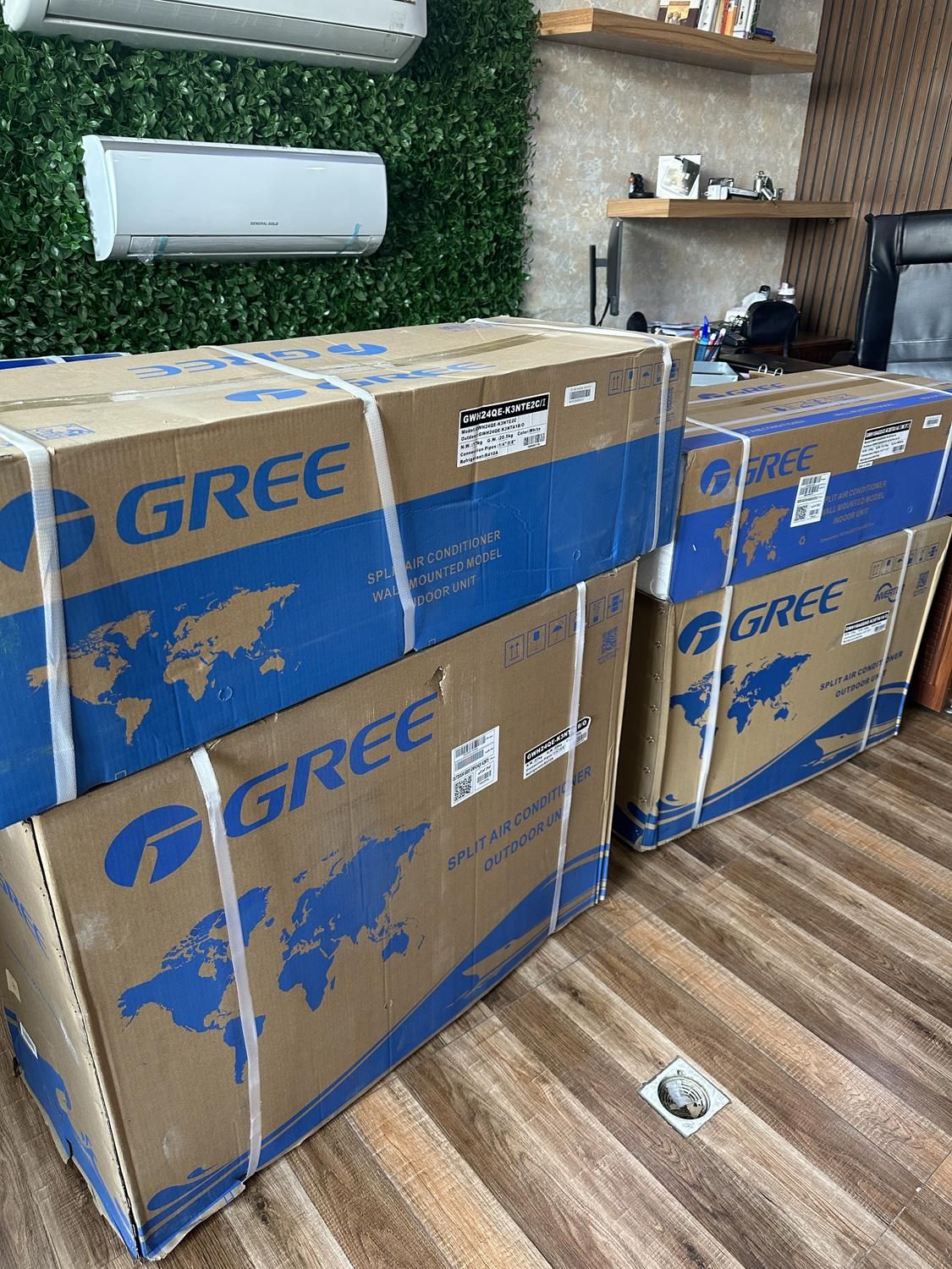 کولرگازی 30 هزار گری GREE مدل GWH30QF-C3DTB2A/O|کولر گازی و فن‌کوئل|کرج, گوهردشت|دیوار